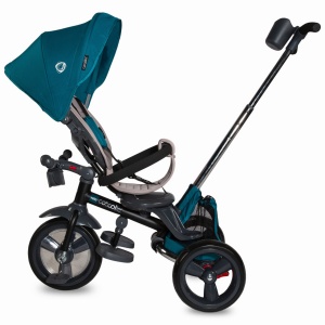 Tricicleta multifunctionala 4in1 cu sezut reversibil Coccolle Velo Verde - Img 5