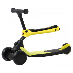 Trotineta Chipolino X-Press 2 in 1 yellow - Img 1
