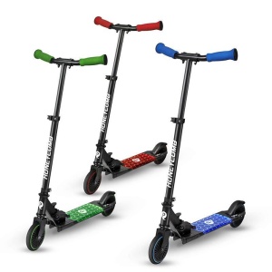 Trotineta LED Qplay Honeycomb Rosu - Img 5