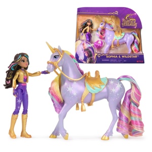 Unicorn Academy Set Sophia Si Wildstar Cu Accesorii De Calarie - Img 5