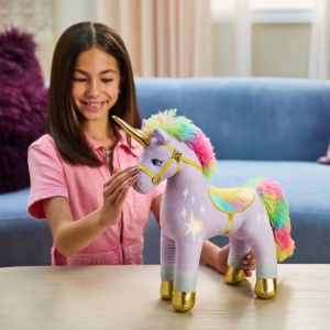 Unicorn Academy Unicornul Wildstar De Plus Luminos 38Cm - Img 3