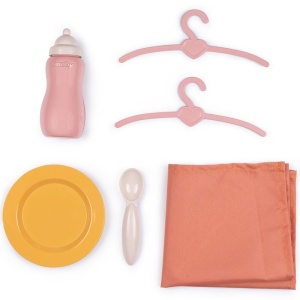 Valiza multifunctionala pentru papusi Smoby Baby Nurse Nursery Suitcase 3 in 1 cu 6 accesorii - Img 3