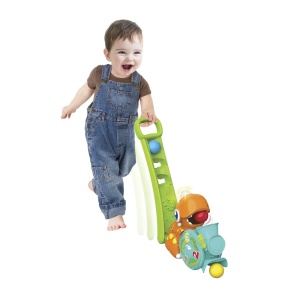 Winfun Jucarie De Impins Dinozaur Cu Bile - Img 3