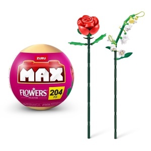Zuru Max - Set de constructie, Flori de gradina, diverse modele - Img 7