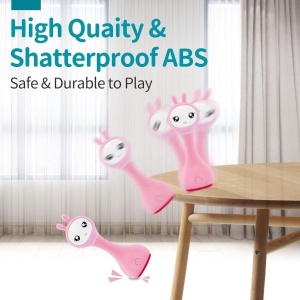 Alilo Smarty Bunny - Iepuras interactiv pentru bebelusi, roz, RO/EN - Img 8