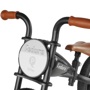 Balance bike QPlay Feduro Negru - Img 5