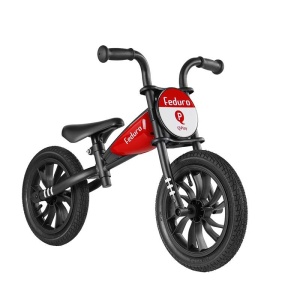 Balance bike QPlay Feduro Rosu - Img 3
