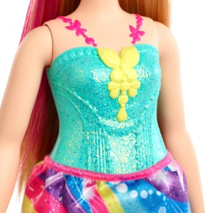 Barbie Papusa Printesa Dreamtopia Cu Coronita Albastra - Img 6