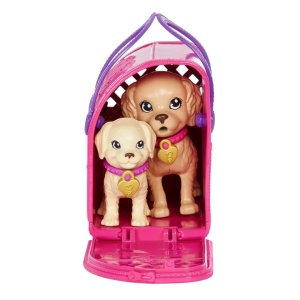 Barbie Set Papusa Barbie Pup Adoption - Img 6