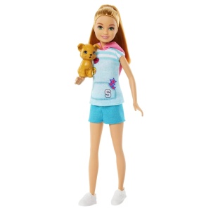 Barbie Set Papusa Stacie Si Catelul De Companie - Img 2