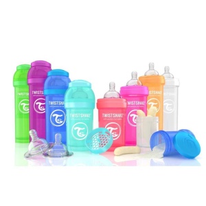 Biberon Twistshake Anti - Colici 260ml Alb - Img 3
