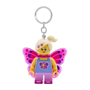 Breloc LEGO Iconic cu LED - Fata Fluture