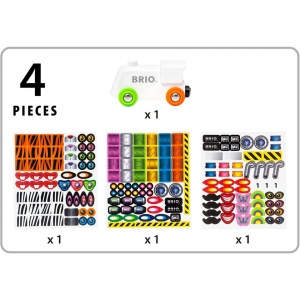 Brio - Tren Cu Stickere - Img 3