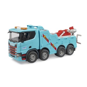 Bruder Camion Scania Super 560R pentru tractari grele cu lumina si sunet