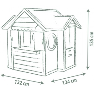 Casuta pentru copii Smoby Life Chef House - Img 2