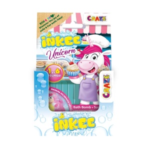 Craze - Bila de baie Inkee cu surpriza unicorn cu diferite meserii - Img 4