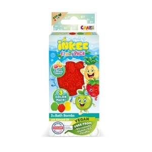 Craze - Bombe de baie Inkee 3 buc asortate in forma de fructe - Img 3
