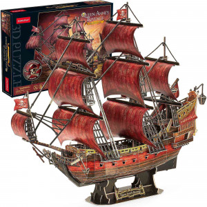CUBICFUN - PUZZLE 3D NAVA QUEEN ANNE 391 PIESE - Img 1