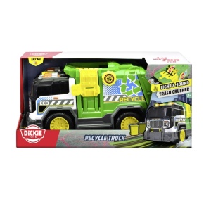 Dickie Camion De Reciclare Cu Lumini Si Sunete 30Cm