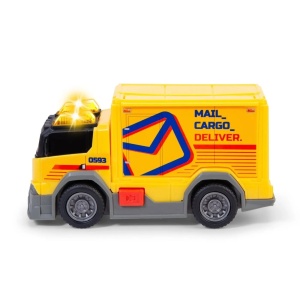 Dickie Toys Camion De Livrare Cu Lumini Si Sunete 15Cm - Img 2