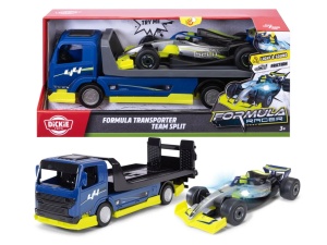 Dickie Toys Formula Racer Set Transportator Formula Cu Masinuta De Curse Split 35Cm - Img 3