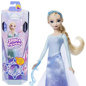 Disney Frozen Spin And Reveal Papusa Elsa - Img 5
