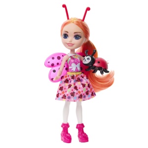 Enchantimals Papusi Si Animalute Ladonna Ladybug Si Waft - Img 2