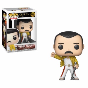 Figurina Funko Pop! Rocks: Queen - Freddie Mercury Wembley 1986, 9 cm - Img 3