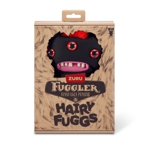 Fuggler - Jucarie de plus, 23 cm - Ciudateii cu par, Reeko - Mohawk - Black - Img 4