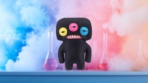 Fuggler - Jucarie de plus, 23 cm - Ciudateii din laborator, ANNOYED ALIEN - Img 2