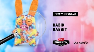 Fuggler - Jucarie de plus, 23 cm - Ciudateii din laborator, RABID RABBIT - Img 6