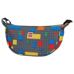 Geantă crossbody mare LEGO Colorful Bricks