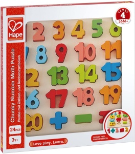 Hape Puzzle Matematica Chunky - Img 1