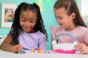 Hatchimals Alive Neon Rainbow Set Cosulet De Oua - Img 3