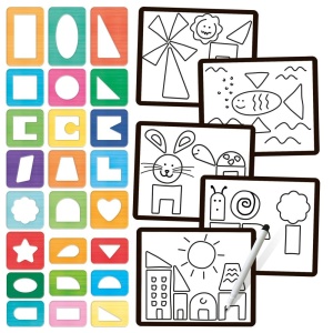 Headu Montessori - Joc Cu Sabloane - Img 2