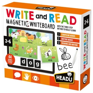 Headu Teacher Tested - Joc Magnetic Sa Invatam Sa Citim Si Sa Scriem In Engleza