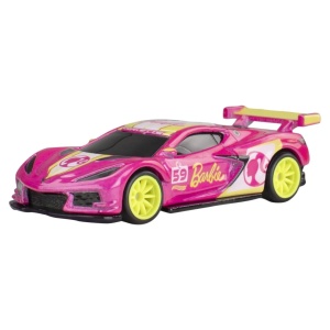 Hot Wheels Pop Culture Masinuta Metalica Barbie 65 Corvette C8 R Scara 1:64 - Img 2
