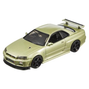 Hot Wheels Premium Real Riders Masinuta Metalica Nissan Skyline Gt-R Scara 1:43 - Img 2