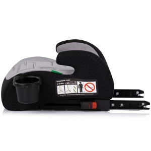 Inaltator auto Chipolino Go Boost Iso I-Size 125-150 cm cu sistem Isofix platinum - Img 3
