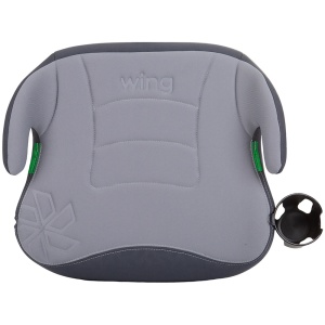 Inaltator auto Chipolino Wing I-Size 125-150 cm ash grey cu sistem Isofix - Img 1
