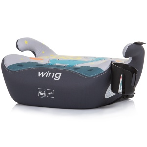 Inaltator auto Chipolino Wing I-Size 125-150 cm space dino cu sistem Isofix - Img 2