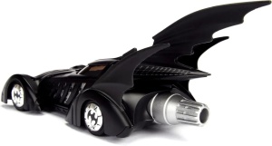 Jada Dc Set Batman Forever Figurina Batman Si Masinuta Metalica Batmobile Scara 1 La 24 - Img 3