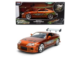 Jada Fast And Furious Masinuta Metalica Brians Toyota Supra Scara 1 La 24 - Img 5