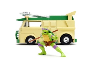 Jada Ninja Set Figurina Donatello Si Vagonul De Petrecere 1:24 - Img 4