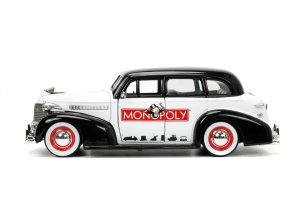 Jada Set Masinuta Metalica Chevrolet Master Deluxe 1939 Scara 1:24 Si Figurina Mr Monopoly - Img 7