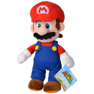 Jucarie de plus Simba Super Mario, Mario 30 cm - Img 2