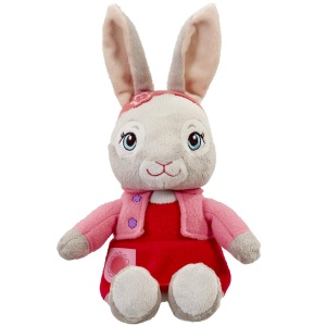 Jucarie din plus cu sunete Lily Bobtail, Peter Rabbit, 25 cm - Img 3