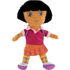 Jucarie din plus Dora cu rucsac, 48 cm