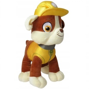 Jucarie din plus Rubble Classic, Paw Patrol, 24 cm - Img 2