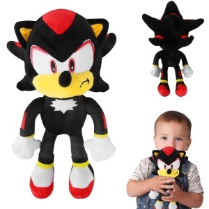 Jucarie din plus Shadow, Sonic Hedgehog, 30 cm - Img 3